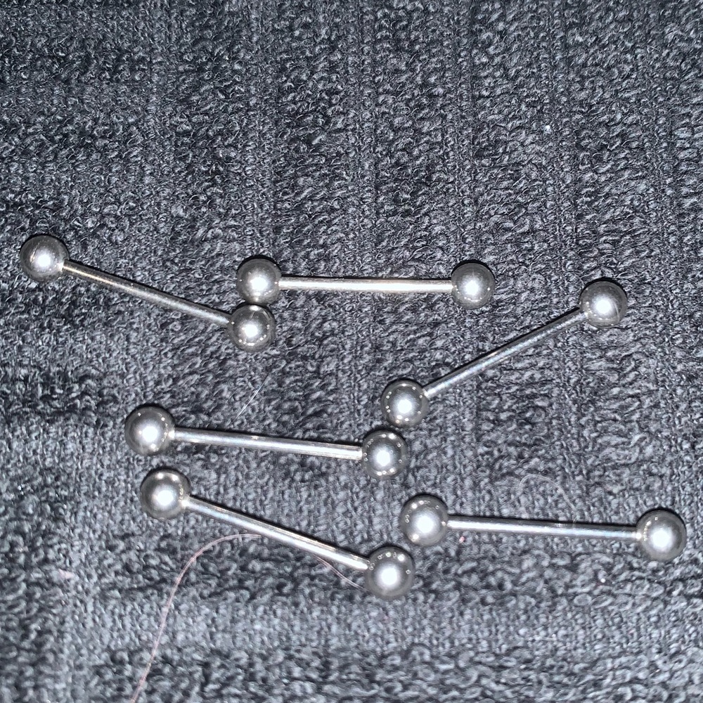 bar earrings